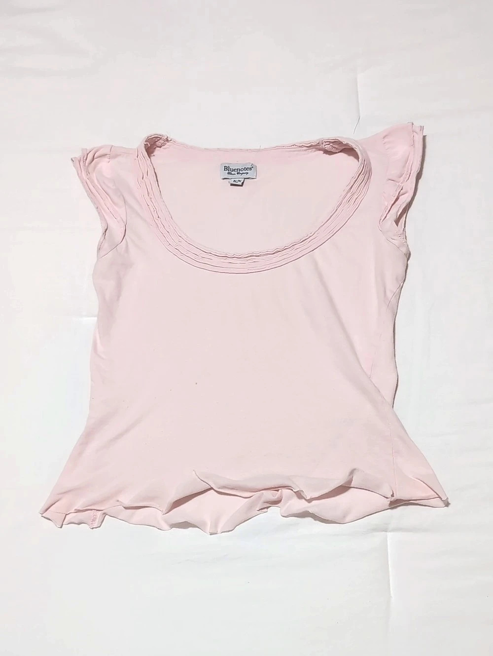Y2K Bluenotes Baby Pink Tee